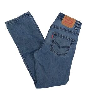 Kids Levi Strauss 511 Slim Fit Jeans Blue Denim Size 14 Regular
